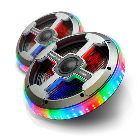 AudioFormz EVOPRO2 10in 3-Way Component Marine IC LED Loud Speakers - Pair