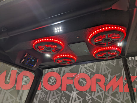 2020+ eNVy Golf Cart Stereo Tops (4-Seat)