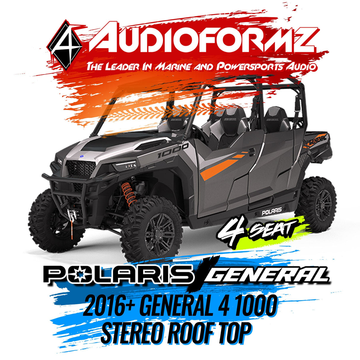 2016+ Polaris General 4 1000 Stereo Tops (4-Seat)