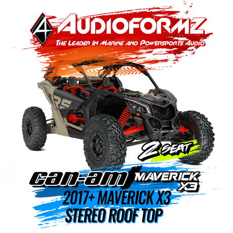 2017+ Can-Am Maverick X3 Stereo Top (2-Seat)