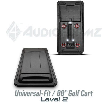 88in Universal-Fit Golf Cart Stereo Tops (4-Seat)
