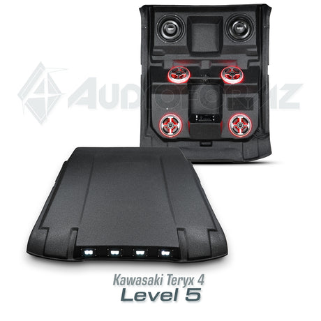 2012+ Kawasaki Teryx 4 Stereo Tops (4-Seat)