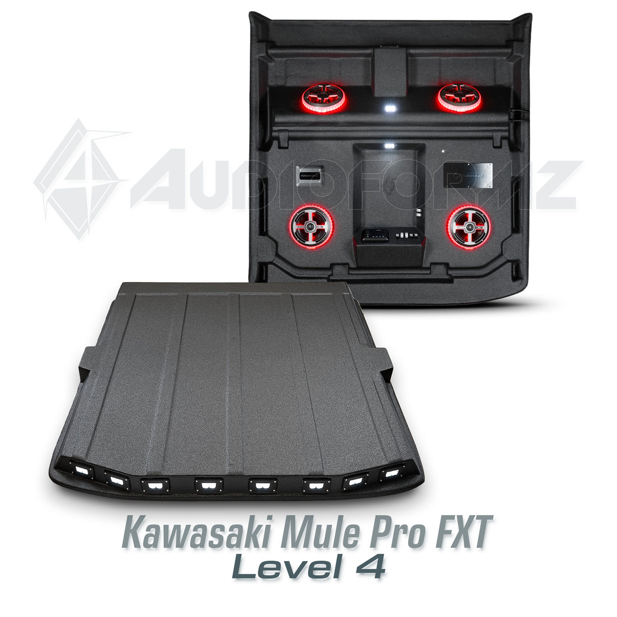 2015+ Kawasaki Mule Pro-FXT Stereo Tops (4-Door)