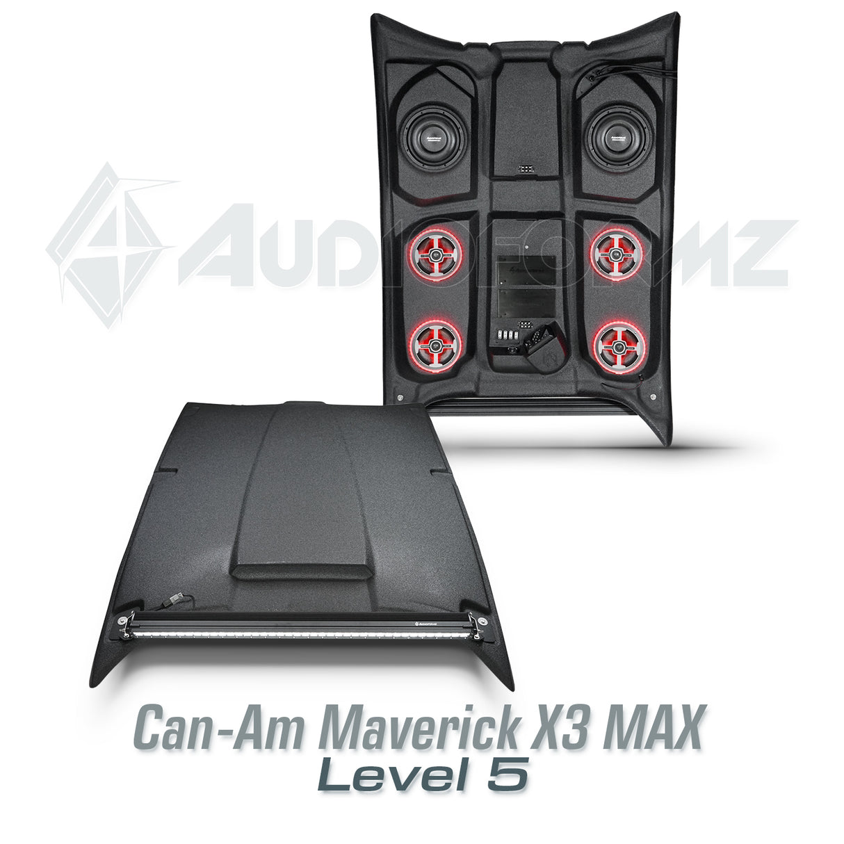 2017+ Can-Am Maverick X3 MAX Stereo Tops (4-Seat)