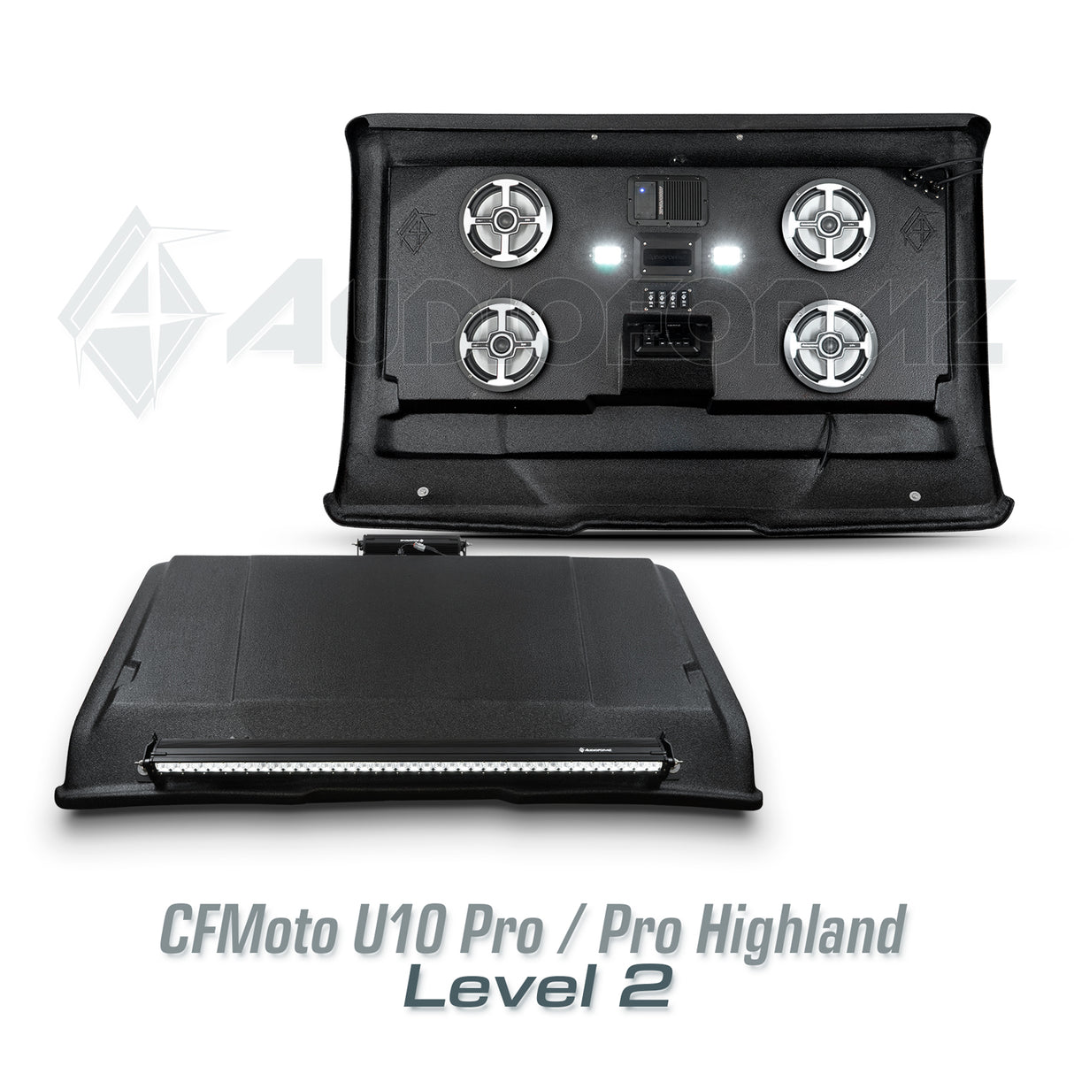 2025+ CFMoto UForce U10 Pro Stereo Tops (2-Door)