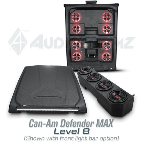 2016+ Can-Am Defender MAX Stereo Tops (4-Door)