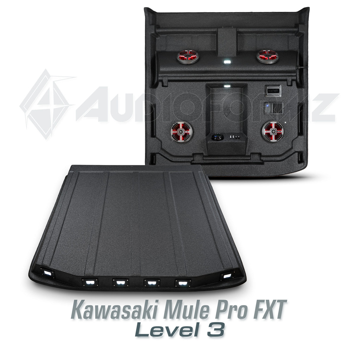 2015+ Kawasaki Mule Pro-FXT Stereo Tops (4-Door)