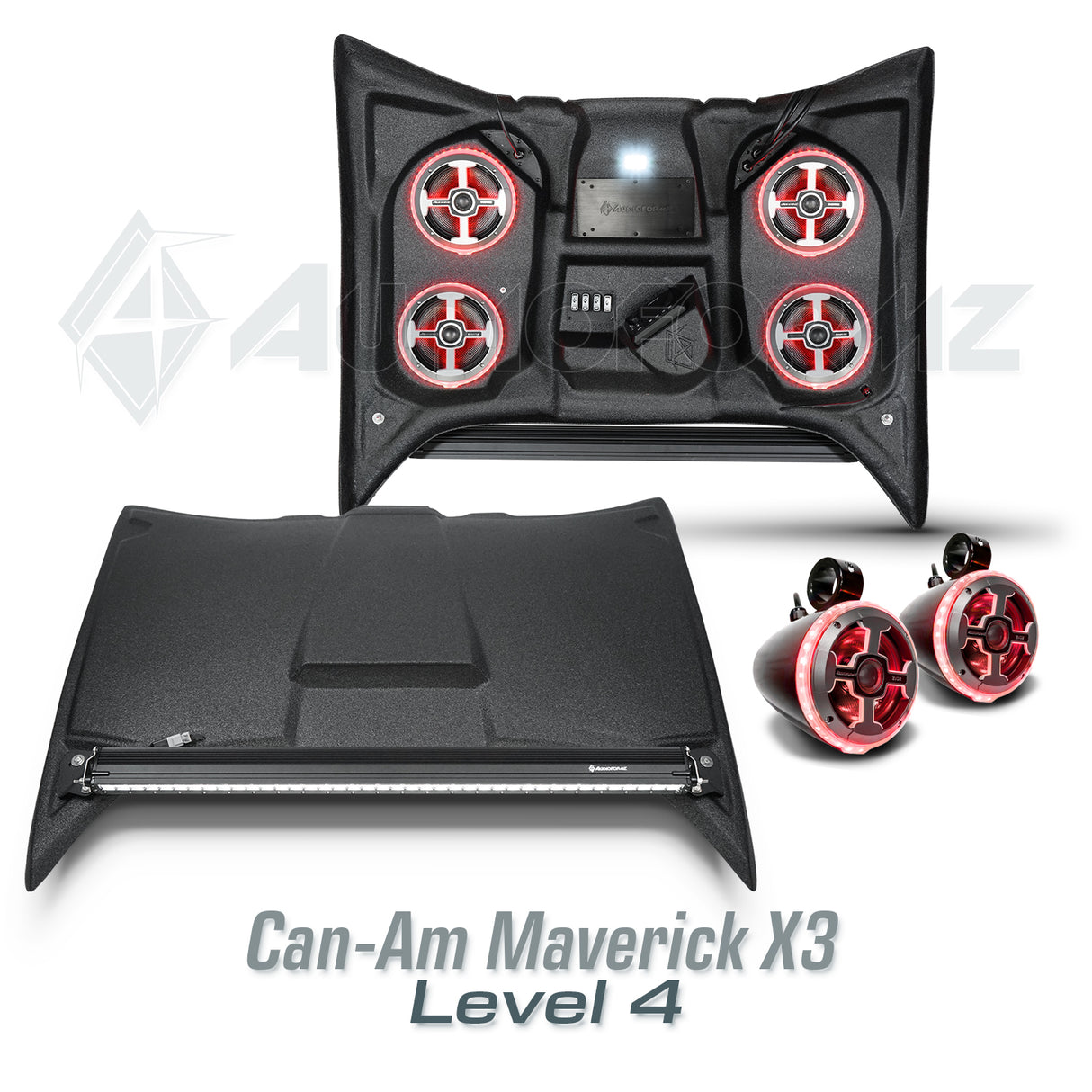 2017+ Can-Am Maverick X3 Stereo Top (2-Seat)