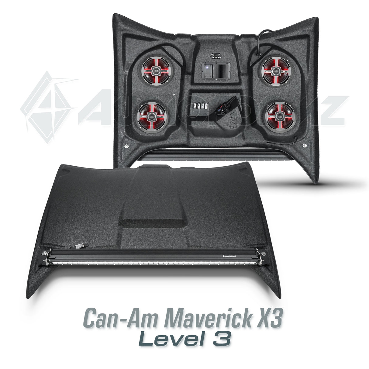 2017+ Can-Am Maverick X3 Stereo Top (2-Seat)