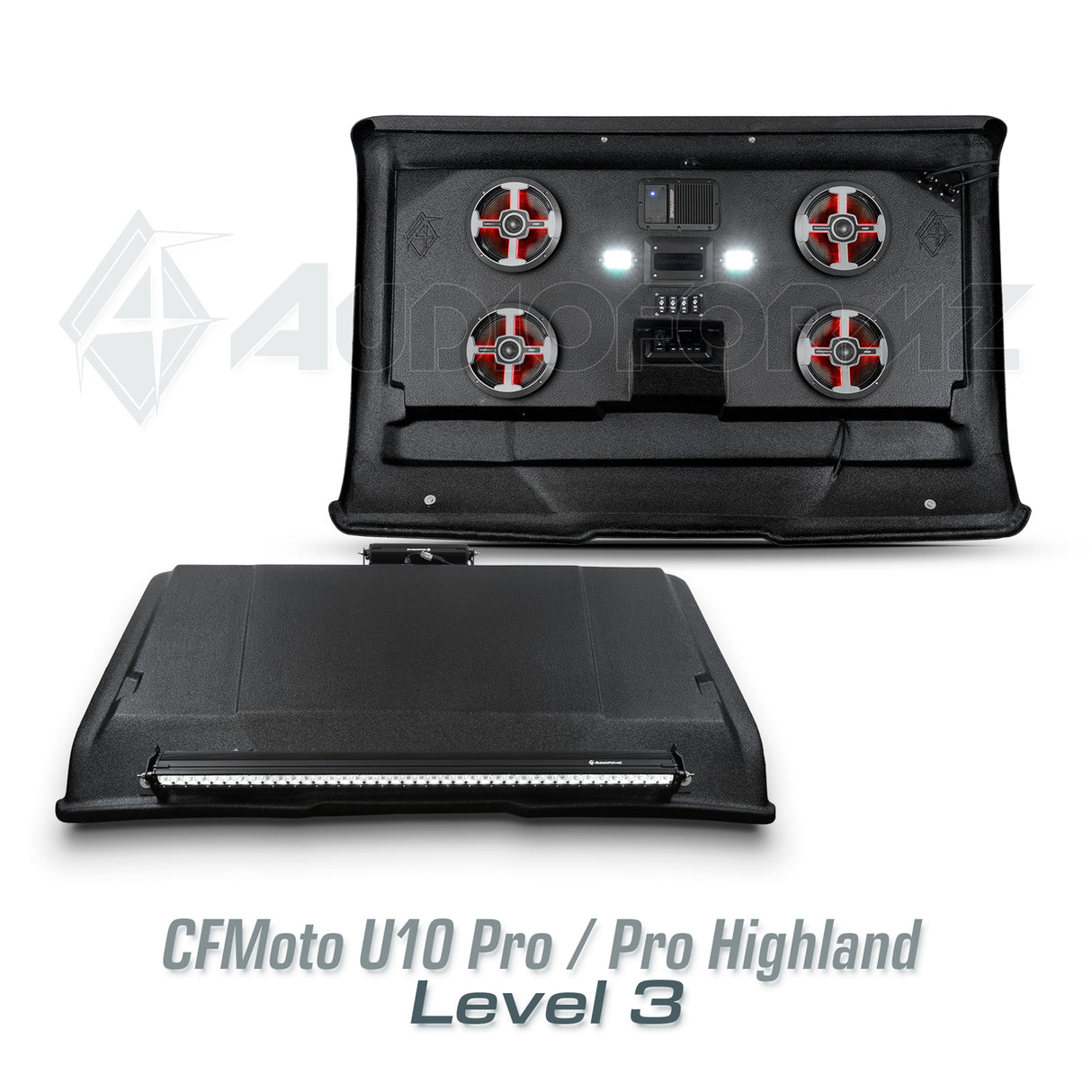 2025+ CFMoto UForce U10 Pro Stereo Tops (2-Door)