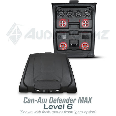 2016+ Can-Am Defender MAX Stereo Tops (4-Door)