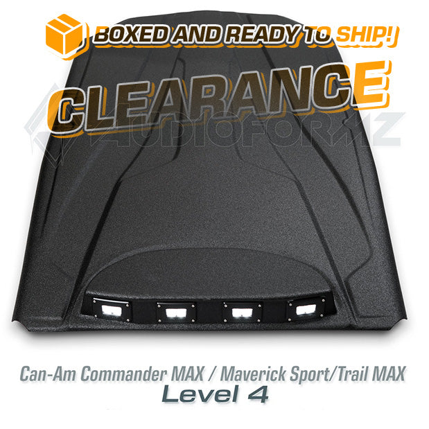 2021+ Can-Am Commander MAX / 2019+ Maverick Sport MAX LEVEL 4 Stereo Top (4-Seat)