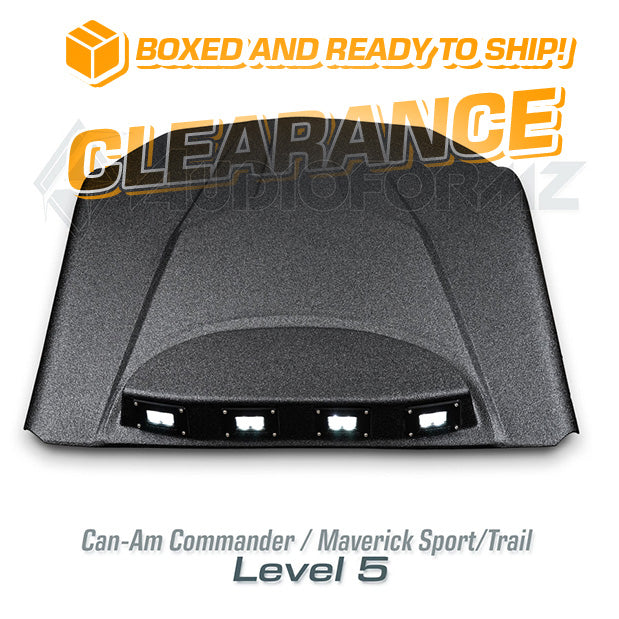 2021+ Can-Am Commander / 2019+ Maverick Sport / 2018+ Maverick Trail LEVEL 5 Stereo Top (2-Seat)