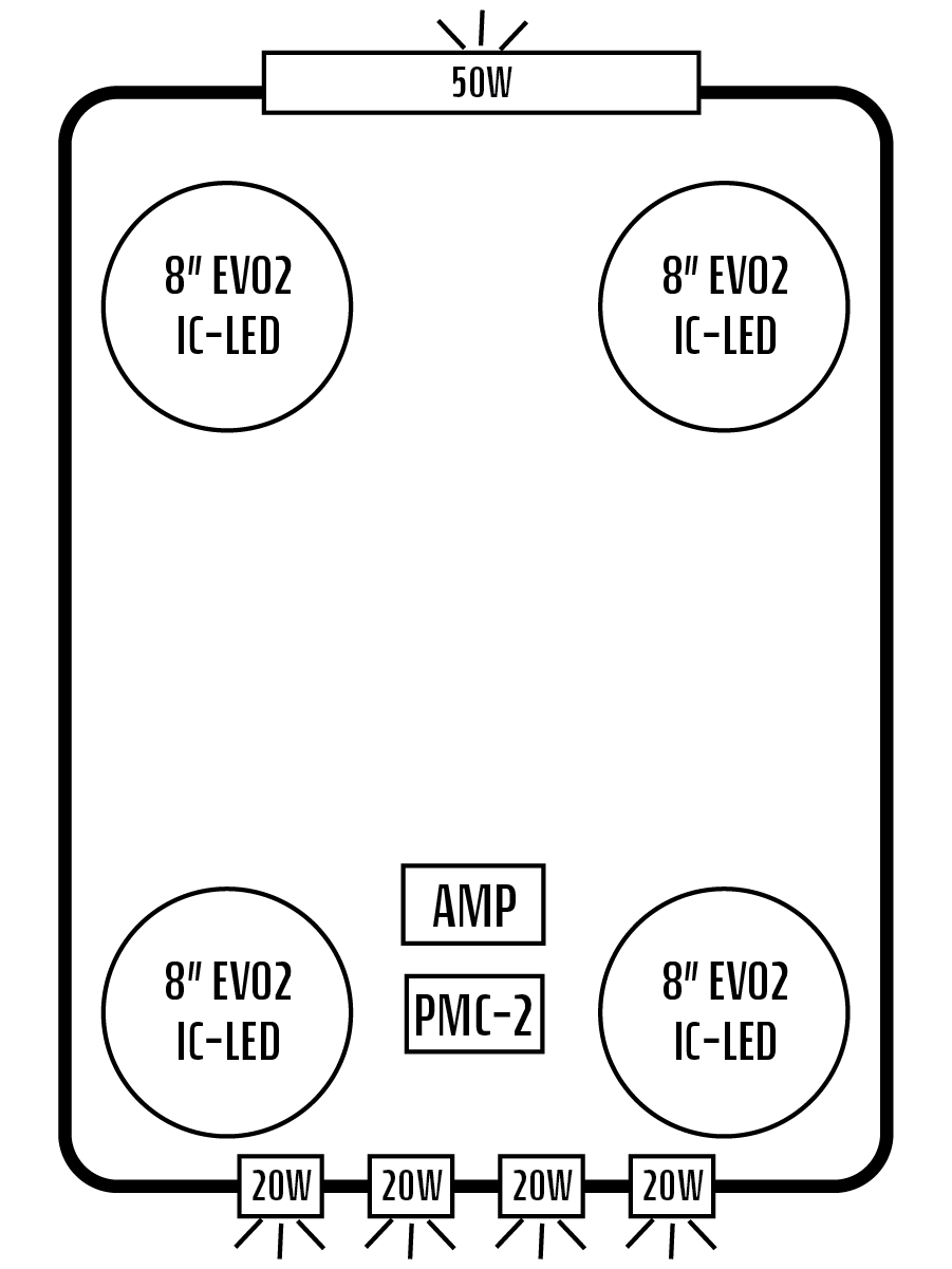 2019+ Polaris Ranger Crew Northstar/Cab XP 1000 / 900 Stereo Tops (4-Door)