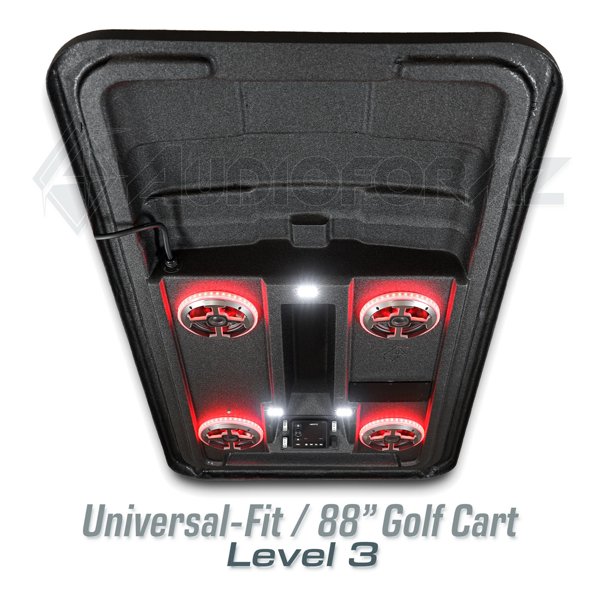 88in Universal-Fit Golf Cart Stereo Tops (4-Seat)