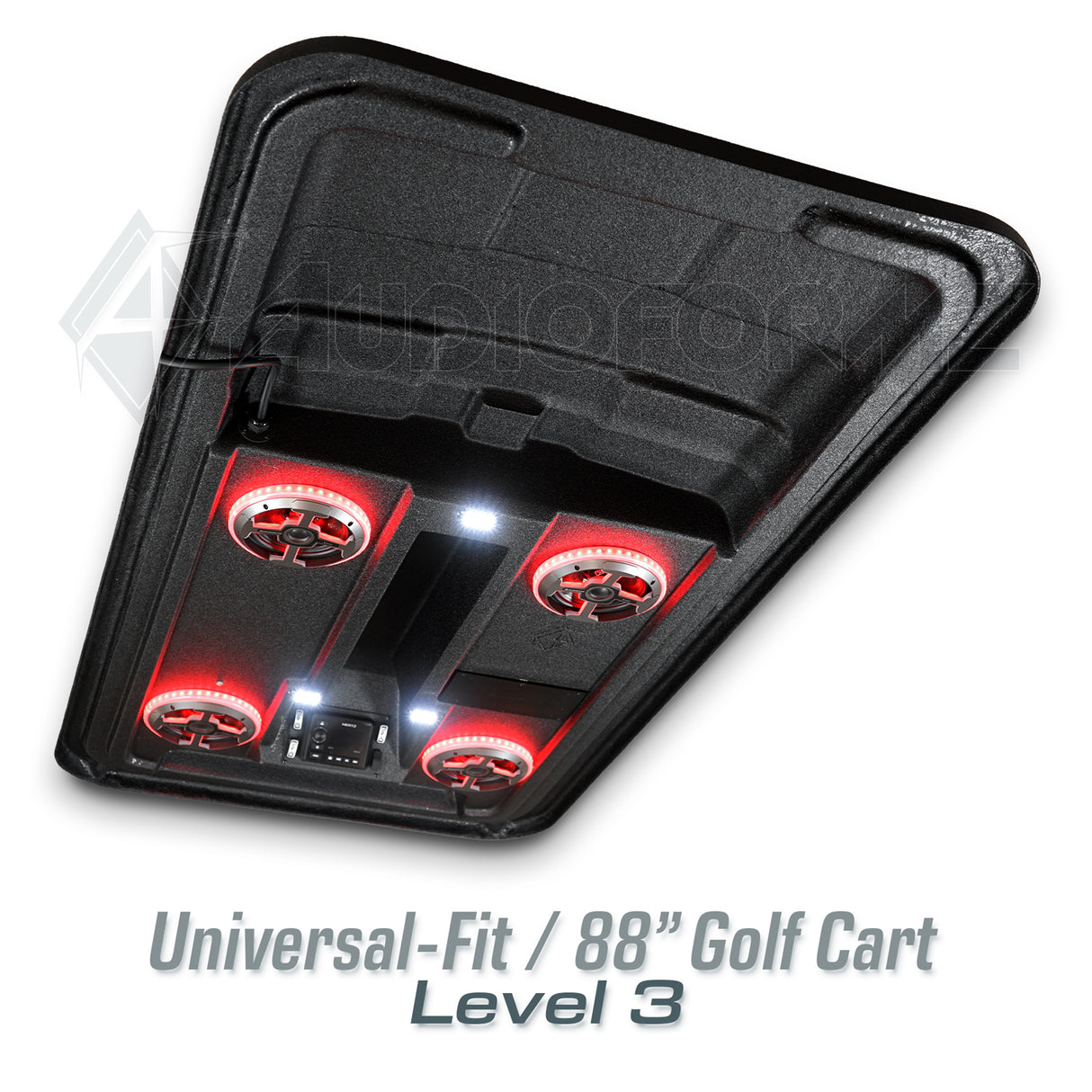 88in Universal-Fit Golf Cart Stereo Tops (4-Seat)