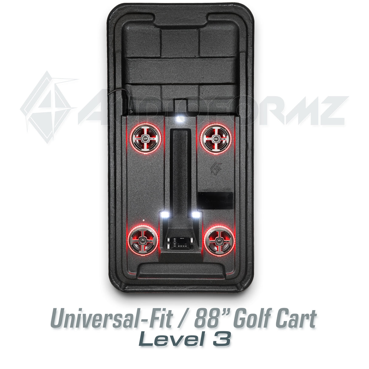 88in Universal-Fit Golf Cart Stereo Tops (4-Seat)