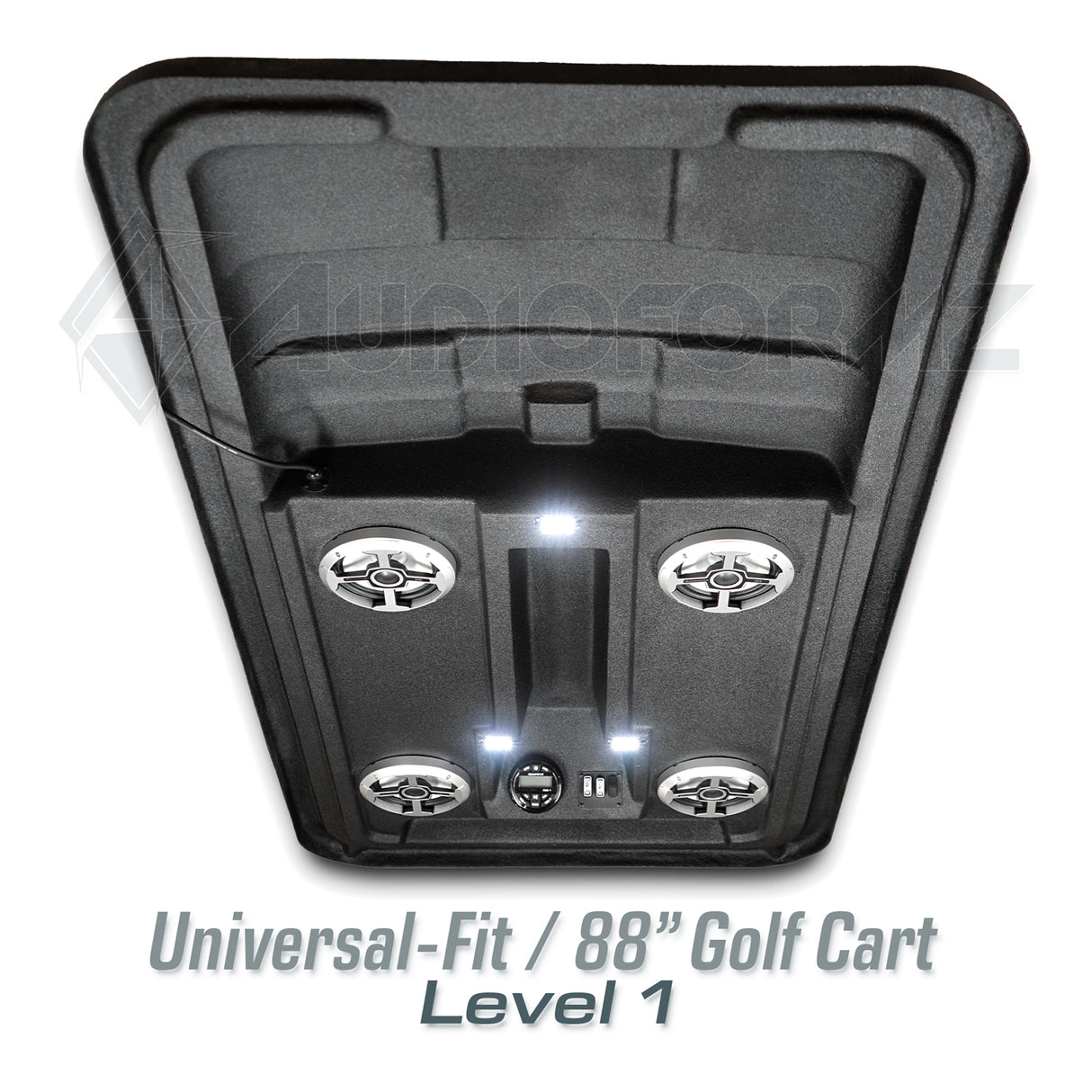 88in Universal-Fit Golf Cart Stereo Tops (4-Seat)
