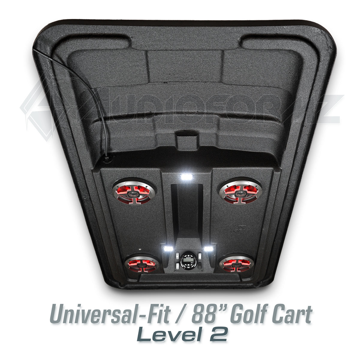 88in Universal-Fit Golf Cart Stereo Tops (4-Seat)