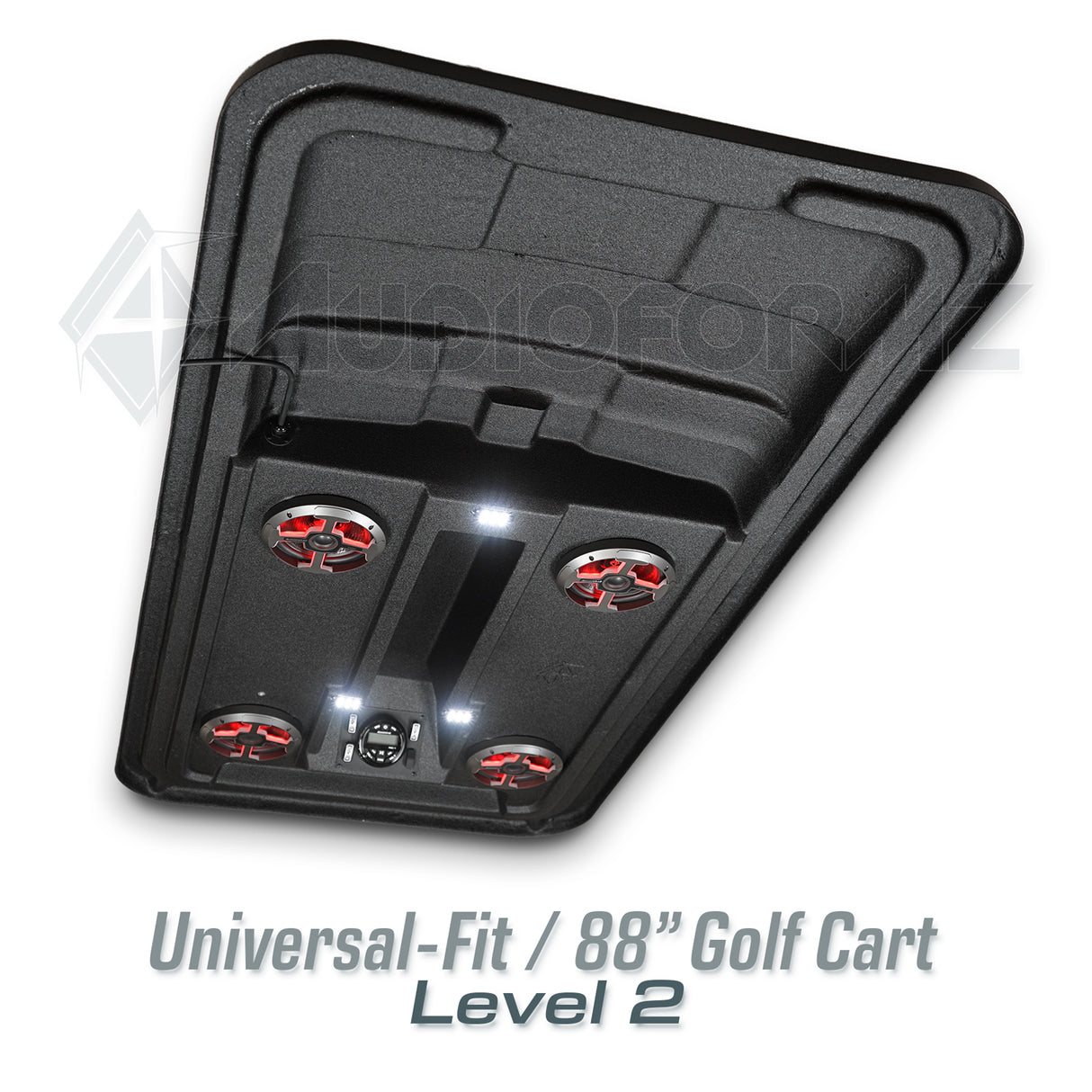 88in Universal-Fit Golf Cart Stereo Tops (4-Seat)