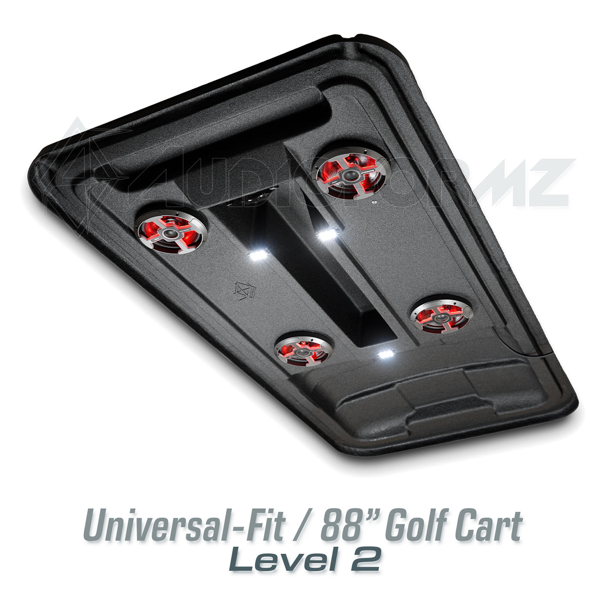 88in Universal-Fit Golf Cart Stereo Tops (4-Seat)