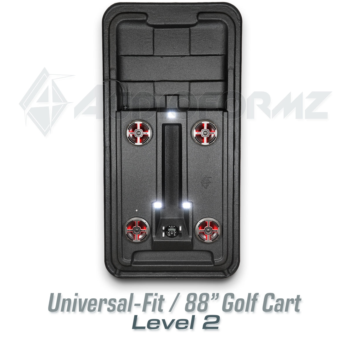 88in Universal-Fit Golf Cart Stereo Tops (4-Seat)