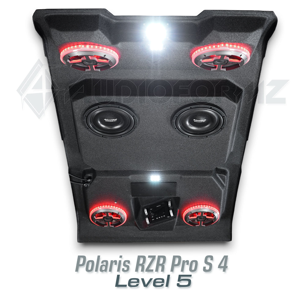 2025+ Polaris RZR Pro S 4 Stereo Tops (4-Seat)