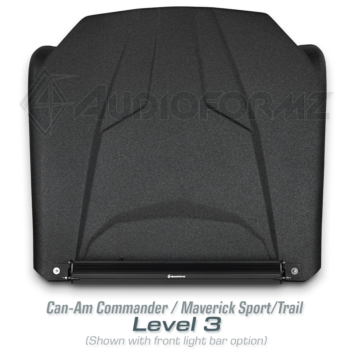 2021+ Can-Am Commander / 2019+ Maverick Sport / 2018+ Maverick Trail Stereo Tops (2-Seat)