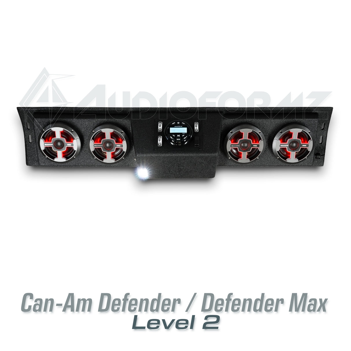 2016+ Can-Am Defender & Defender MAX Stereo Soundbar