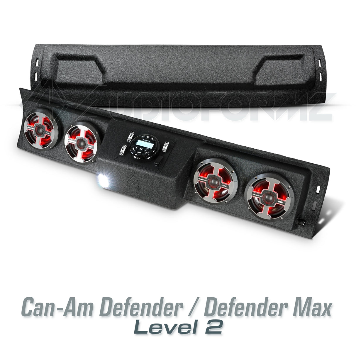 2016+ Can-Am Defender & Defender MAX Stereo Soundbar