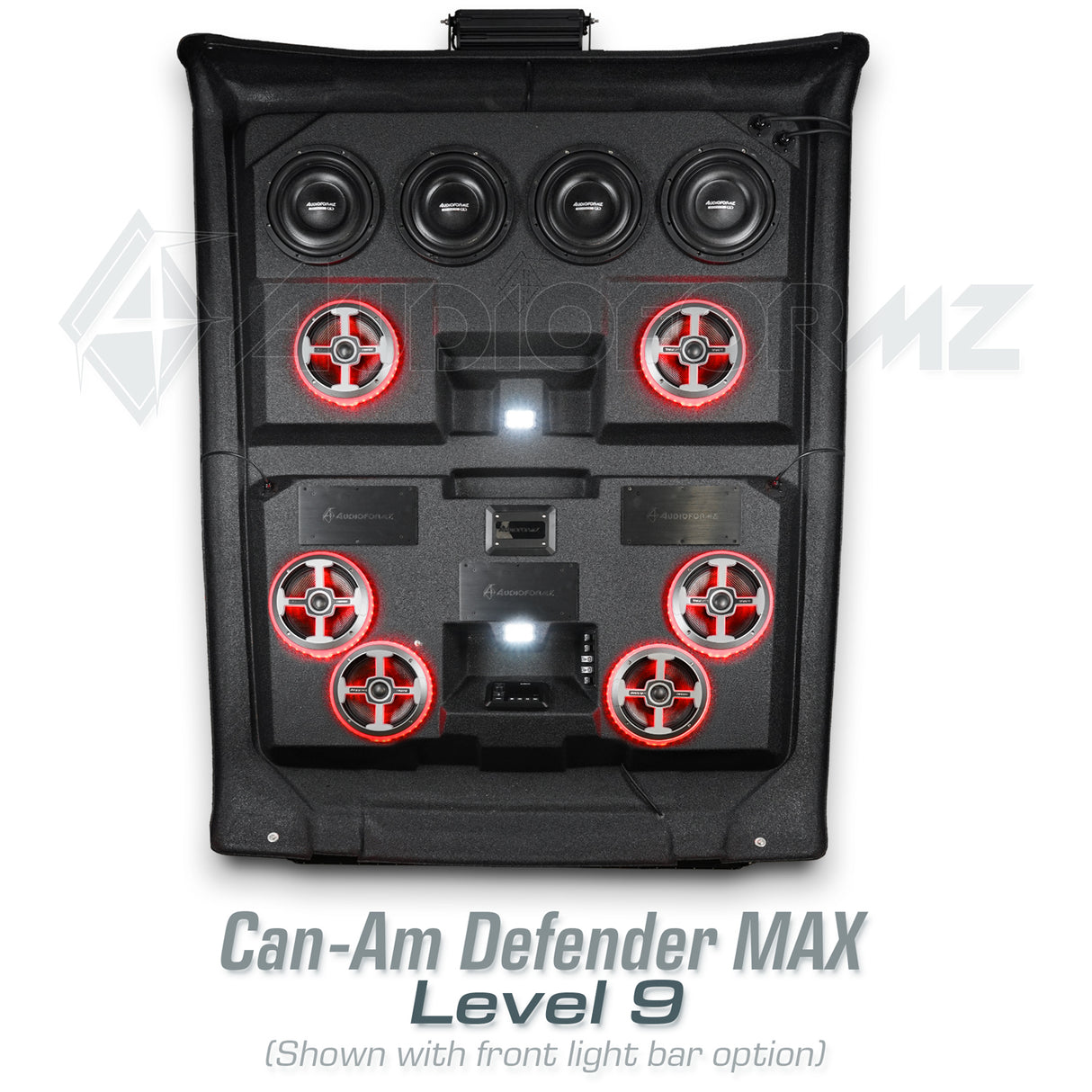 2026+ Can-Am Defender MAX HD11 Stereo Tops (4-Door)