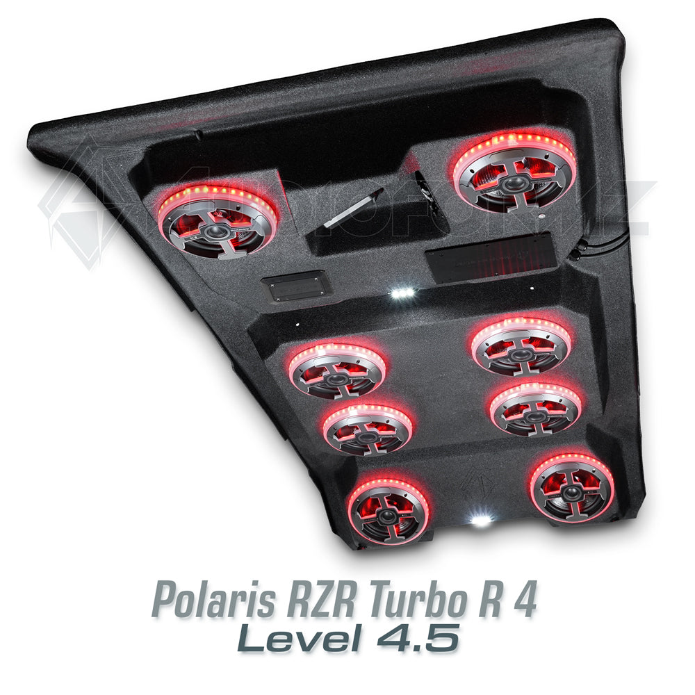 2022+ Polaris RZR Turbo R 4 Stereo Tops (4-Seat)