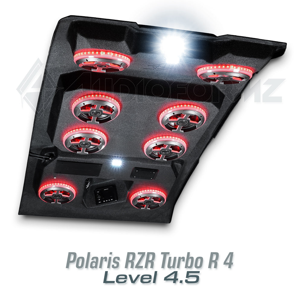 2022+ Polaris RZR Turbo R 4 Stereo Tops (4-Seat)