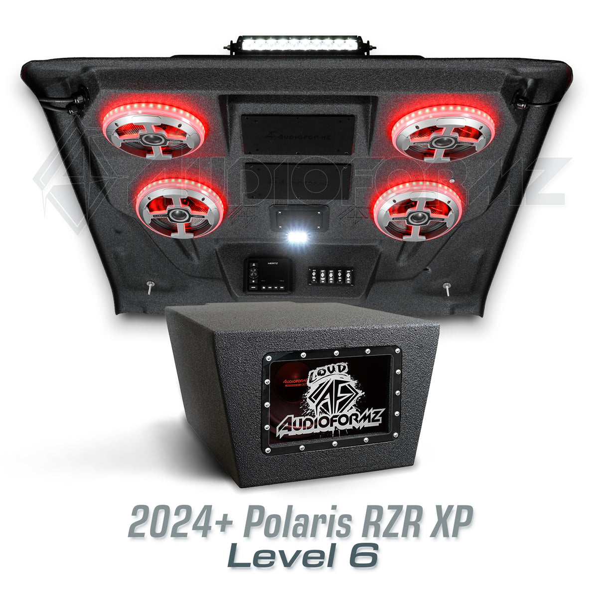2024+ Polaris RZR XP Stereo Tops (2-Seat)