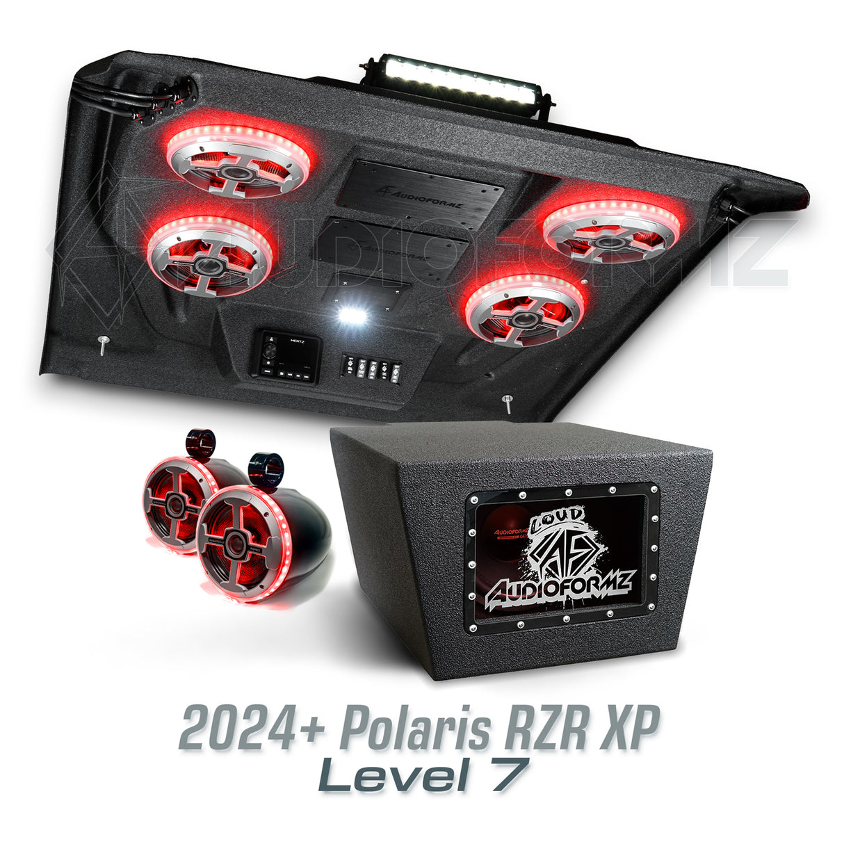 2024+ Polaris RZR XP Stereo Tops (2-Seat)