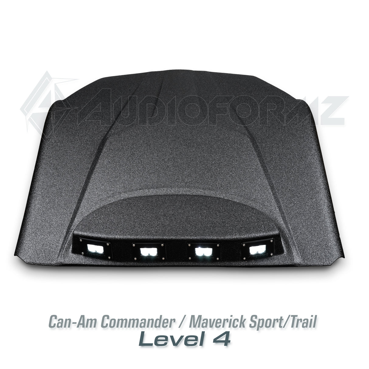 2021+ Can-Am Commander / 2019+ Maverick Sport / 2018+ Maverick Trail Stereo Tops (2-Seat)