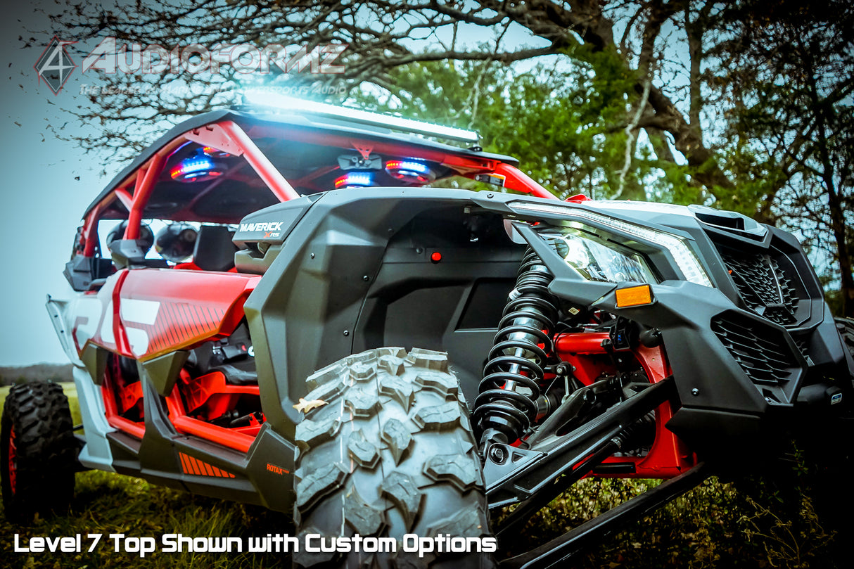 2017+ Can-Am Maverick X3 MAX Stereo Tops (4-Seat)