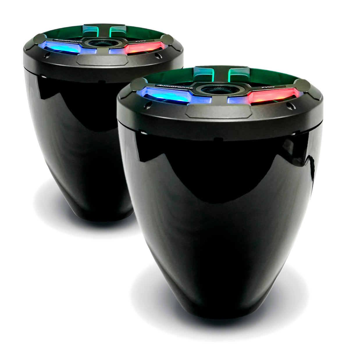 AudioFormz EVO2 8in 2-Way Component Marine IC LED Tower Speakers - Pair