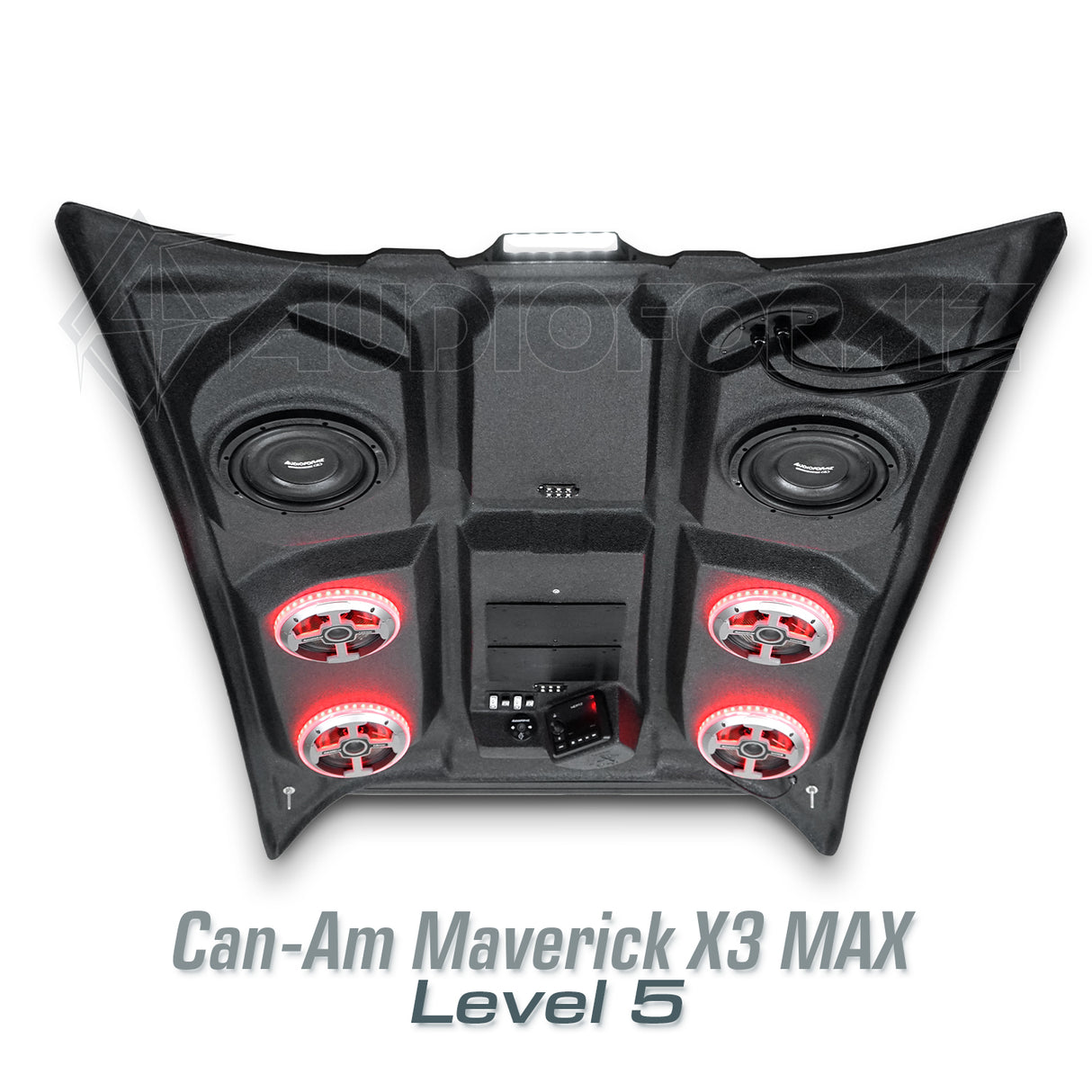 2017+ Can-Am Maverick X3 MAX Stereo Tops (4-Seat)