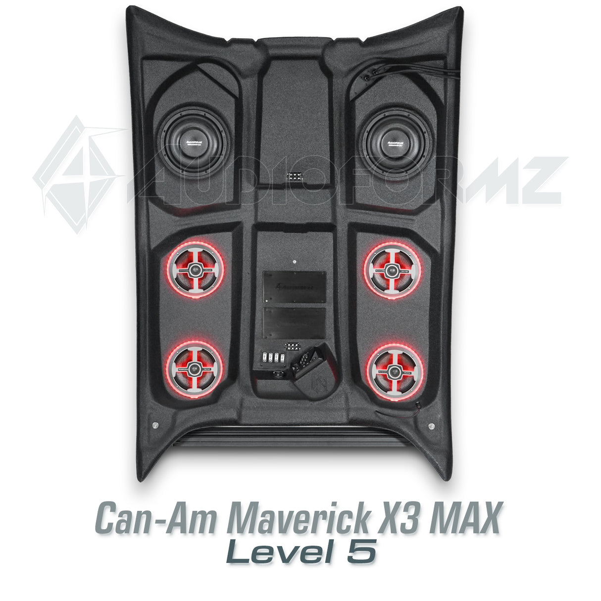 2017+ Can-Am Maverick X3 MAX Stereo Tops (4-Seat)