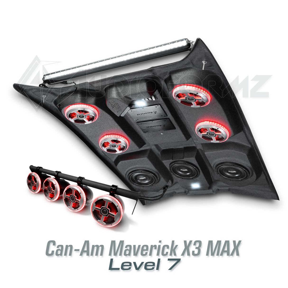 2017+ Can-Am Maverick X3 MAX Stereo Tops (4-Seat)