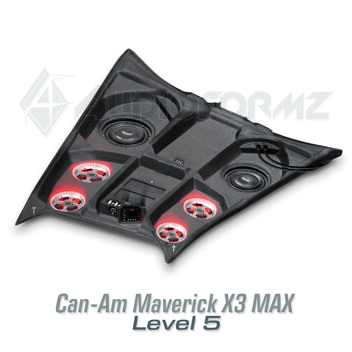 2017+ Can-Am Maverick X3 MAX Stereo Tops (4-Seat)