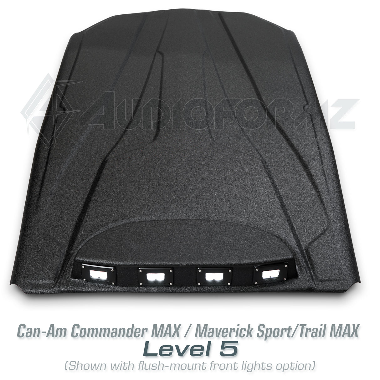 2021+ Can-Am Commander MAX / 2019+ Maverick Sport MAX Stereo Tops (4-Seat)