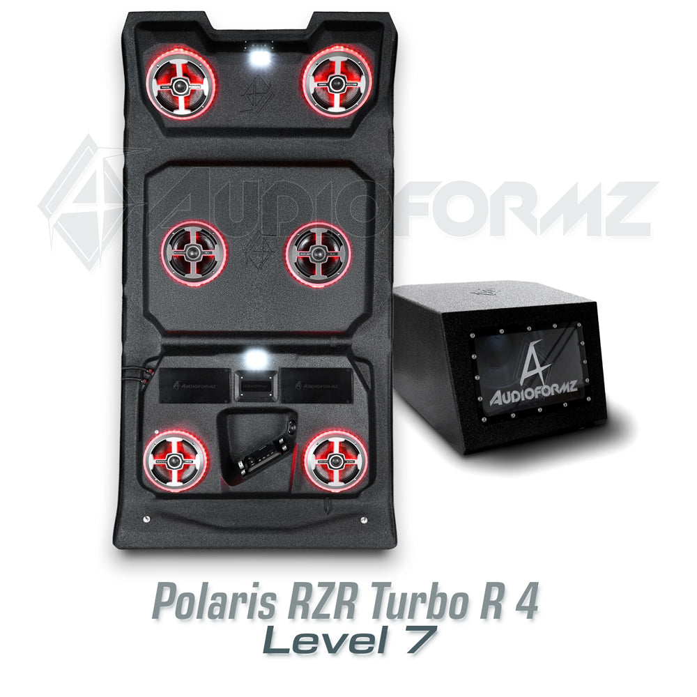 2022+ Polaris RZR Turbo R 4 Stereo Tops (4-Seat)
