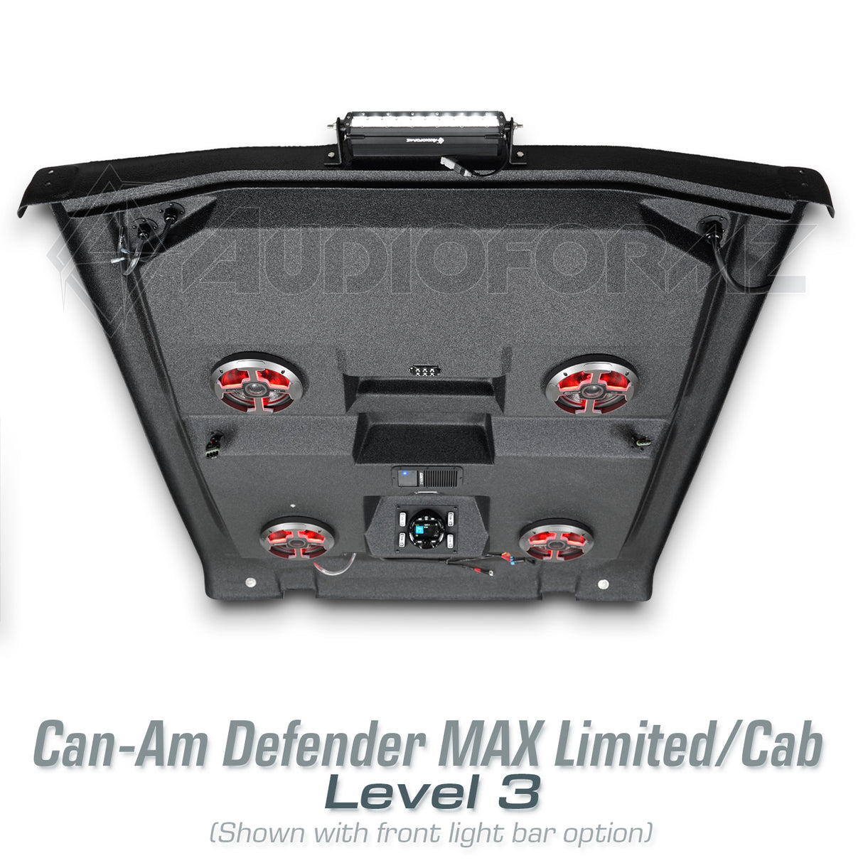 2016+ Can-Am Defender MAX Limited/Cab Stereo Tops (4-Door)
