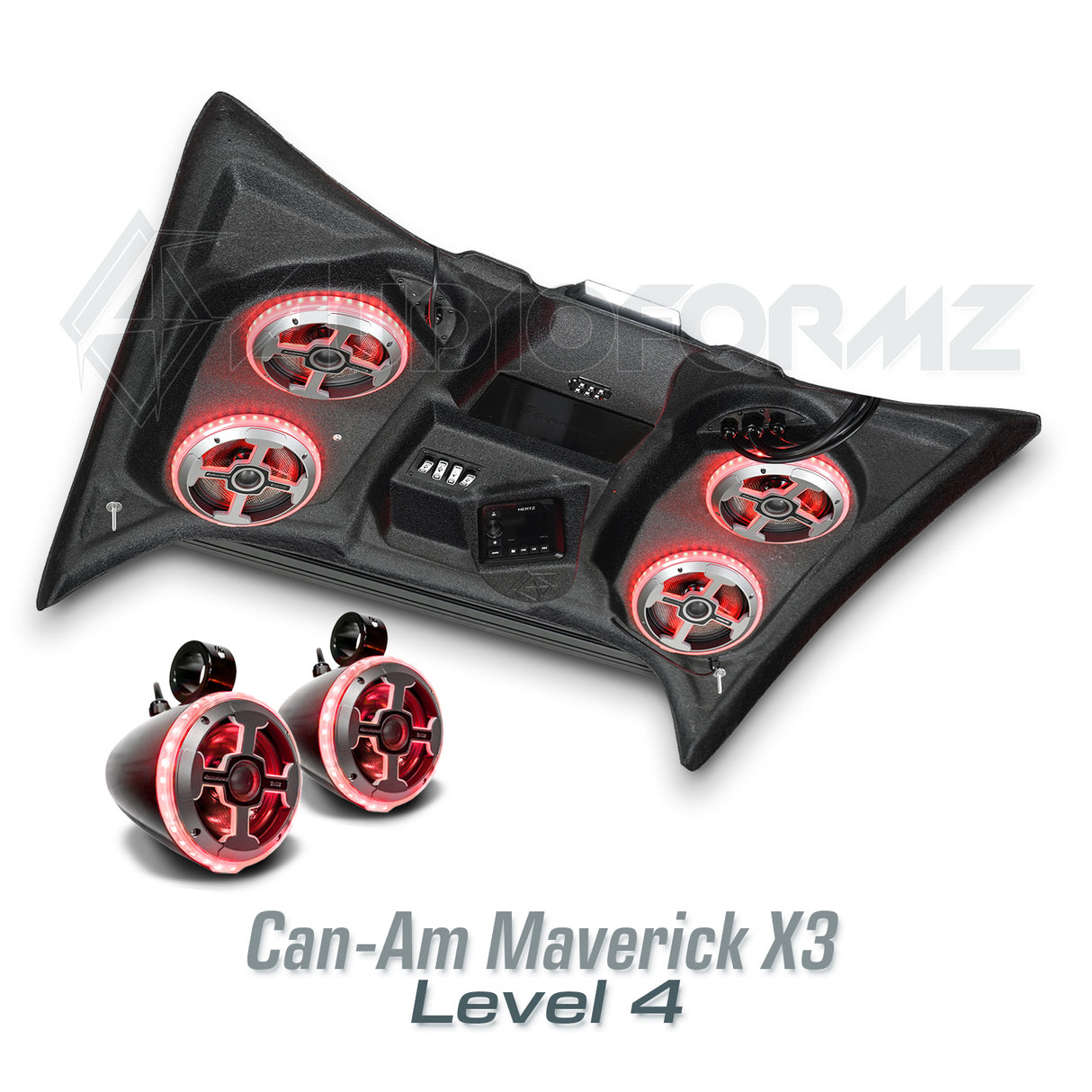 2017+ Can-Am Maverick X3 Stereo Top (2-Seat)