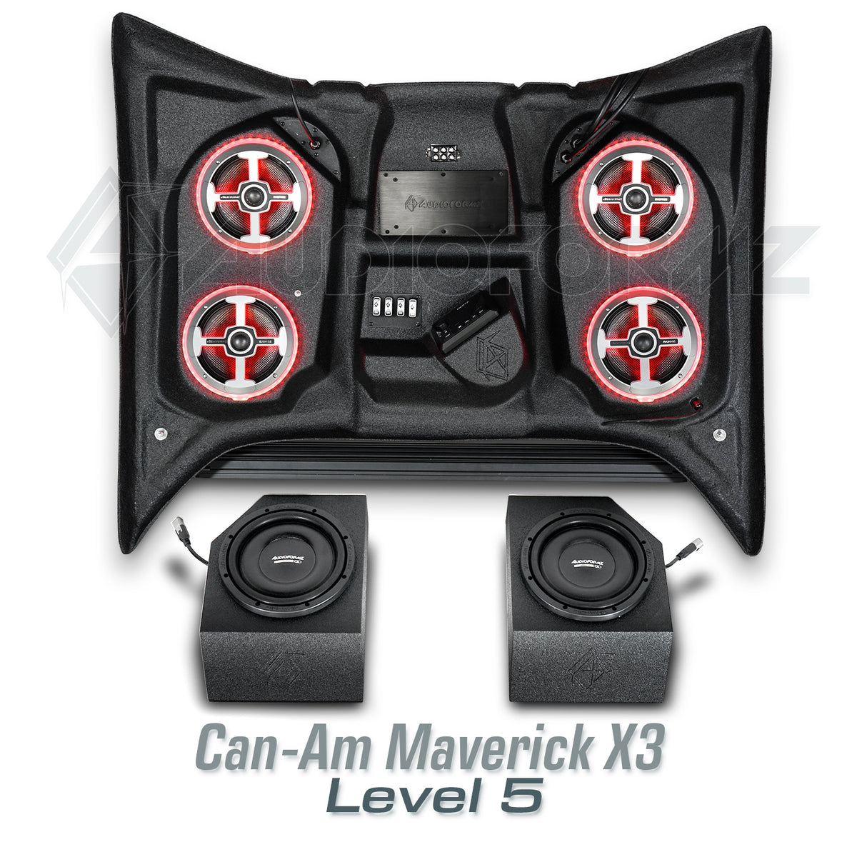 2017+ Can-Am Maverick X3 Stereo Top (2-Seat)