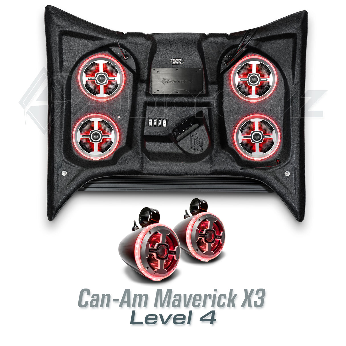 2017+ Can-Am Maverick X3 Stereo Top (2-Seat)