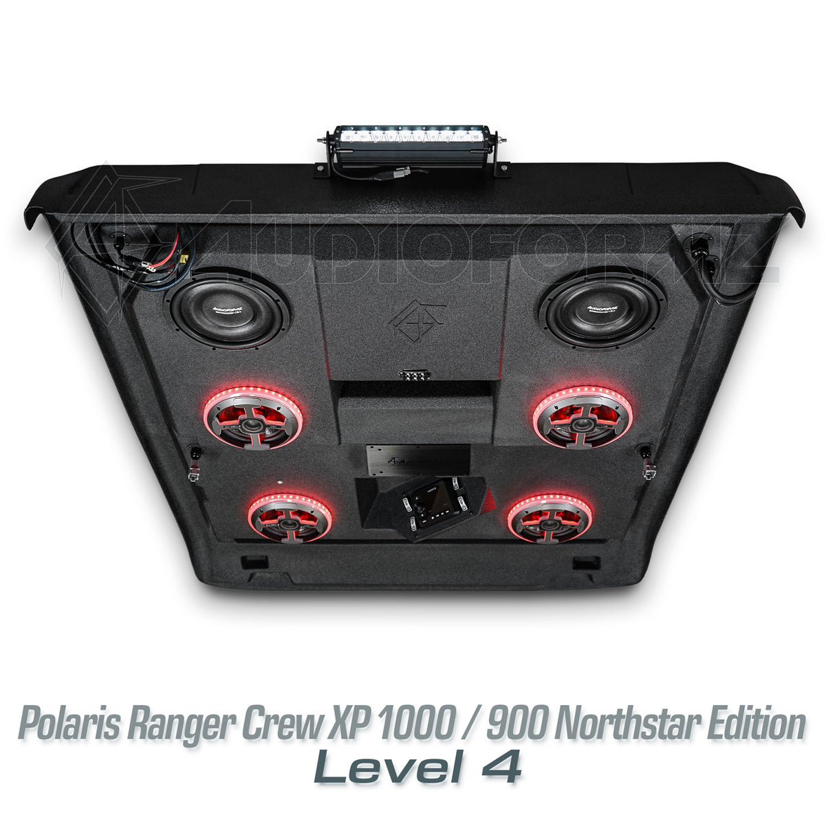 2019+ Polaris Ranger Crew Northstar/Cab XP 1000 / 900 Stereo Tops (4-Door)