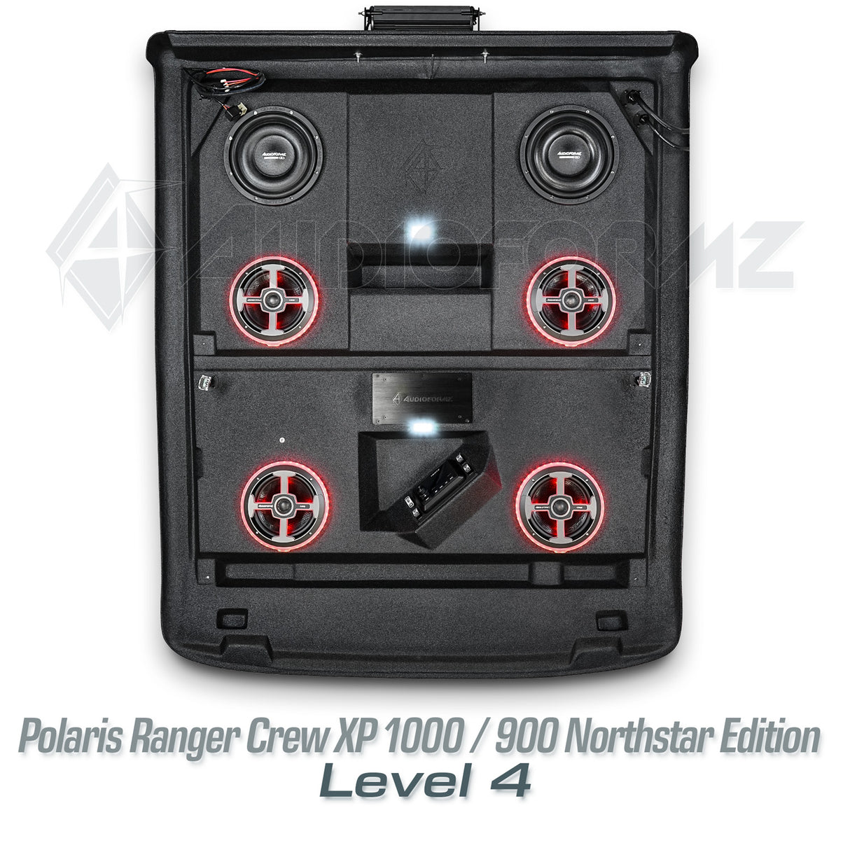 2019+ Polaris Ranger Crew Northstar/Cab XP 1000 / 900 Stereo Tops (4-Door)
